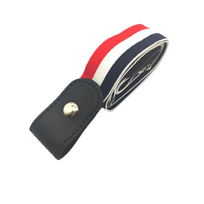 Jauna bērnu josta bērniem bez sprādzēm jostasvietas josta Džinsi dekoratīvi bez sprādzes jostasvietas sievietēm vīriešiem elastīga neredzama josta