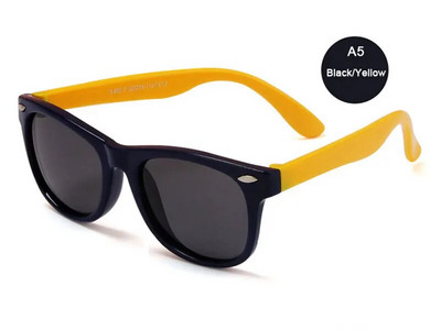 Dječje sunčane naočale Polarizirane dječje klasične robne marke Dizajnerske naočale s zakovicama TAC TR90 Fleksibilne sjenila sigurnosnog okvira za dječake i djevojčice