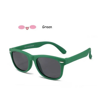 Dječje sunčane naočale Polarizirane dječje klasične robne marke Dizajnerske naočale s zakovicama TAC TR90 Fleksibilne sjenila sigurnosnog okvira za dječake i djevojčice