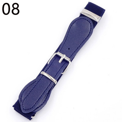 Modni dječji remen u boji slatkiša Djevojčice Dječaci Elastični remen oko struka Metalna kopča s kopčom Dječji remeni od kvalitetne pu kožne trake Pojasevi