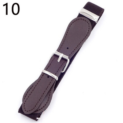 Modni dječji remen u boji slatkiša Djevojčice Dječaci Elastični remen oko struka Metalna kopča s kopčom Dječji remeni od kvalitetne pu kožne trake Pojasevi