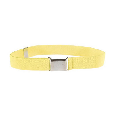 Regulējamas elastīgas audekla siksnas Svītrainas Bērni Bērni Zēni Meitenes Breeze Siksna Vienkrāsaina sakausējuma jostas sprādze džinsu biksēm