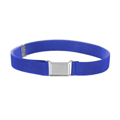 Regulējamas elastīgas audekla siksnas Svītrainas Bērni Bērni Zēni Meitenes Breeze Siksna Vienkrāsaina sakausējuma jostas sprādze džinsu biksēm