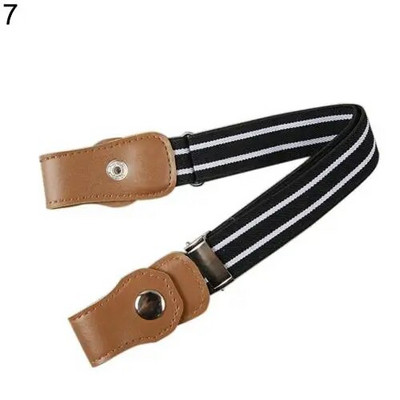 Bērnu jostas, bērnu zēnu meitenes modes sprādzes bez maksas, regulējamas elastīgas jostas jostasvietas