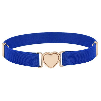 Dječji elastični pojasevi Rastezljivi pojas za djevojčice Podesivi pojas u obliku srca Uniforma Pojas za tinejdžerice Pojas za haljine za djevojčice