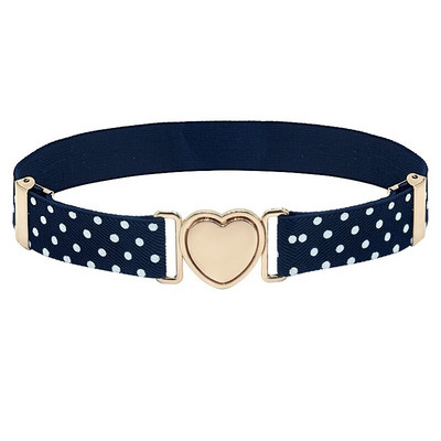 Dječji elastični pojasevi Rastezljivi pojas za djevojčice Podesivi pojas u obliku srca Uniforma Pojas za tinejdžerice Pojas za haljine za djevojčice