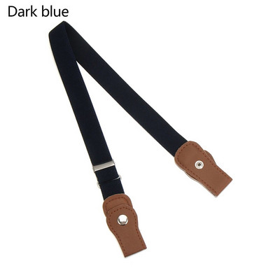 Μόδα ρυθμιζόμενη Παιδική ελαστική ζώνη μέσης για τζιν Ζώνη εφηβικής πόρπης καρδιά για φορέματα Μαύρη λευκή ζώνη άγρια ζώνη