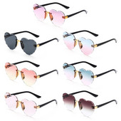 Ocean Lenses Brilles ballītei/fotografēšanai bērniem saulesbrilles Sirds formas saulesbrilles UV 400 aizsardzība bērniem saulesbrilles