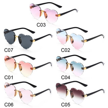 Ocean Lenses Eyewear Party/Photography Детски слънчеви очила Слънчеви очила във формата на сърце UV 400 защита Детски слънчеви очила
