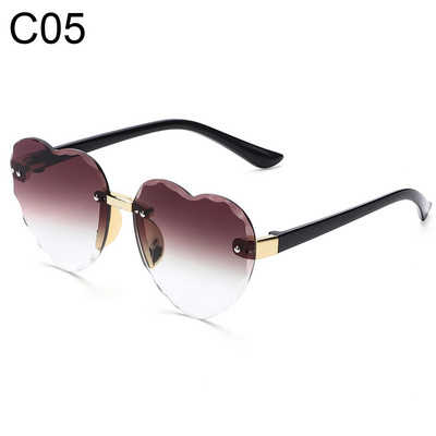 Ocean Lenses Brilles ballītei/fotografēšanai bērniem saulesbrilles Sirds formas saulesbrilles UV 400 aizsardzība bērniem saulesbrilles