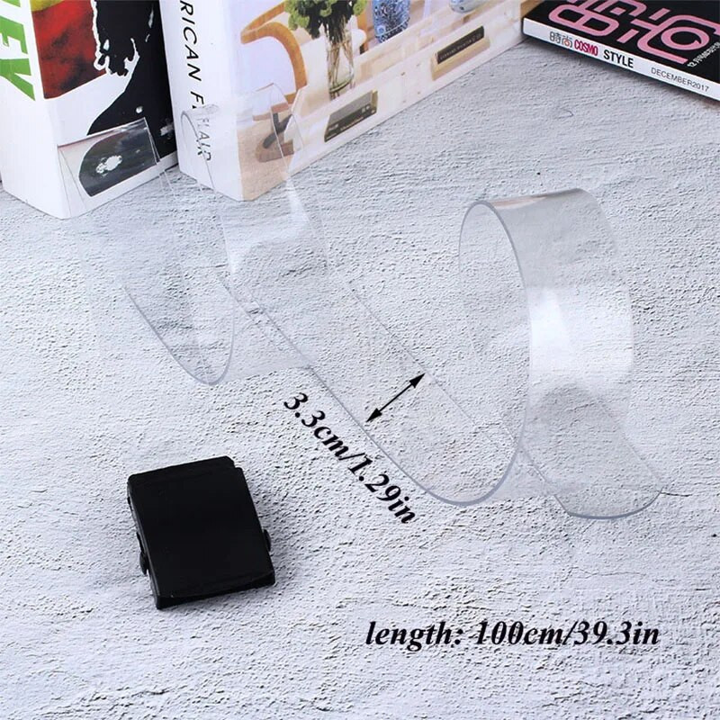 Μόδα Διαφανής Γυναικεία Ζώνη Ομαλή πόρπη Casual Ζώνες Προσωπικότητα Δημιουργικό Κορίτσι Ζώνη Μέσης Για Τζιν Παντελόνι Επώνυμη Σχεδιαστής Z30