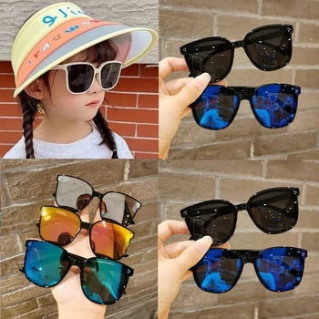 INS Παιδικά γυαλιά ηλίου Cat Eyes Τετράγωνα γυαλιά Παιδικό κορίτσι Αγόρι Κομψά γυαλιά Βρεφικά μαθητικά γυαλιά ματιών Σκιές πάρτι Γυαλιά Uv400