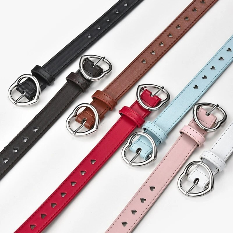 Laste vöökett metallist südamepandlaga armas vöökoht Ceinture Unisex