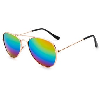 Ретро детски слънчеви очила Луксозни дизайнерски UV400 Детски очила за открито Сенници за слънчеви очила Бебе момчета Момичета Очила Gafas De Sol