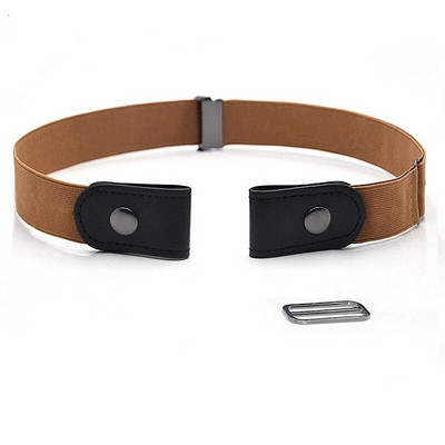 Viegla josta bez sprādzes elastīgas jostas sievietēm Stretch riem vīriešiem džinsi Cintos pagarināmi bērniem zēni meitenes Cinturon Mujer siksna