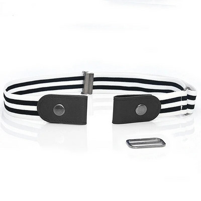 Viegla josta bez sprādzes elastīgas jostas sievietēm Stretch riem vīriešiem džinsi Cintos pagarināmi bērniem zēni meitenes Cinturon Mujer siksna