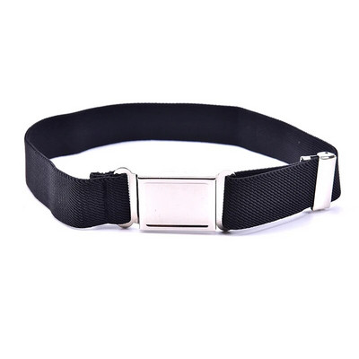 Ελαστική μονόχρωμη καμβά ζώνες για αγόρια κορίτσια Ελαστική ζώνη Μαγνητική πόρπη ελαστική ζώνη μέσης Ρυθμιζόμενη για παιδιά