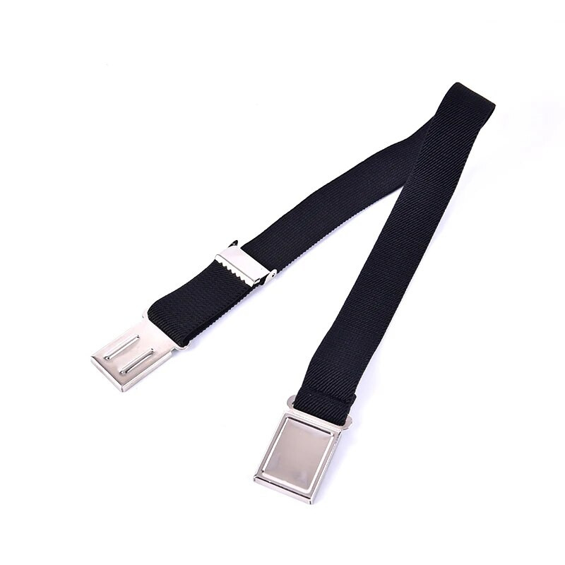 Ελαστική μονόχρωμη καμβά ζώνες για αγόρια κορίτσια Ελαστική ζώνη Μαγνητική πόρπη ελαστική ζώνη μέσης Ρυθμιζόμενη για παιδιά