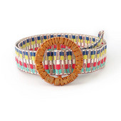 Modni šareni pleteni remen Dječja platnena boja Ljetna svestrana haljina Traperice Dodaci Višenamjenski studentski remeni