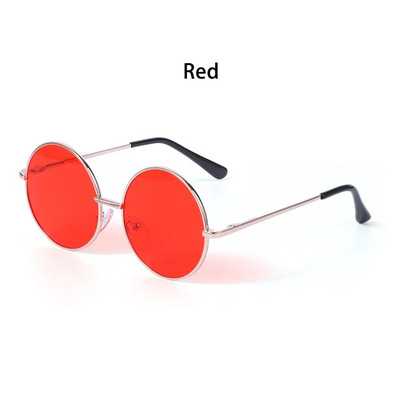 1PC Retro saulesbrilles bērniem Candy Color apaļa rāmja saulesbrilles zēniem, meitenēm, anti-UV vintage saulesbrilles