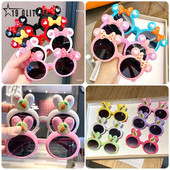 Bērnu saulesbrilles multfilmas zaķa forma ar burkānu meitenes zēns bērniem saulesbrilles Cosplay brilles jaukas ēnas brilles UV400