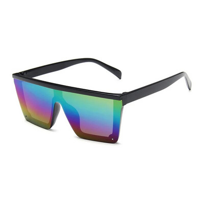 Liela izmēra kvadrātveida bērnu saulesbrilles meitenēm mazuļiem zēniem festivāls punk saulesbrilles UV400 brilles bērniem Oculos De Sol Masculino