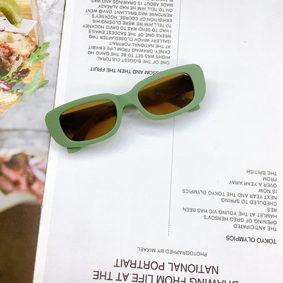 Bērni jaukas vintage matēts taisnstūris UV400 saulesbrilles āra meitenēm zēniem saldās saulesbrilles aizsardzība klasiskās bērnu saulesbrilles