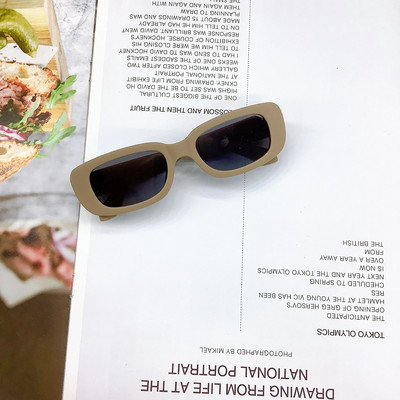Bērni jaukas vintage matēts taisnstūris UV400 saulesbrilles āra meitenēm zēniem saldās saulesbrilles aizsardzība klasiskās bērnu saulesbrilles