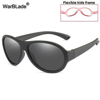 WarBlade χαριτωμένα παιδικά γυαλιά ηλίου Polarized σιλικόνης ασφαλείας Παιδικά γυαλιά ηλίου για κορίτσια αγόρια Βρεφικά γυαλιά UV400 Γυαλιά Gafas de sol