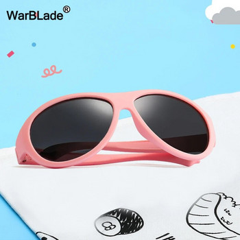 WarBlade Сладки детски поляризирани слънчеви очила Силиконови защитни детски слънчеви очила Момичета Момчета Бебешки очила UV400 Очила Gafas de sol