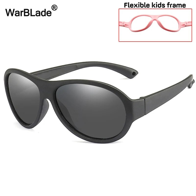 WarBlade Armsad Laste Polariseeritud Päikeseprillid Silikoonist Turvaprillid Laste Päikeseprillid Tüdrukutele Poistele Beebiprillid UV400 Prillid Gafas de sol