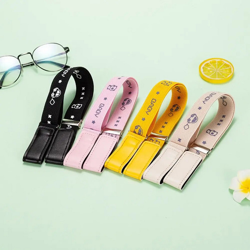 Jauna bērnu modes elastīga josta, regulējama bērnu jostasvieta karikatūra ikdienas formas josta pusaudžiem bērniem, meiteņu kleitu dekorēšana