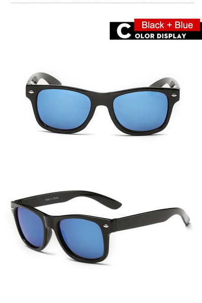 WarBLade Fashion Kids Saulesbrilles Bērni Zēni Meitenes Saulesbrilles UV 400 Aizsardzība Rivet Gafas Anti-UV Baby Saules aizēnojošas brilles