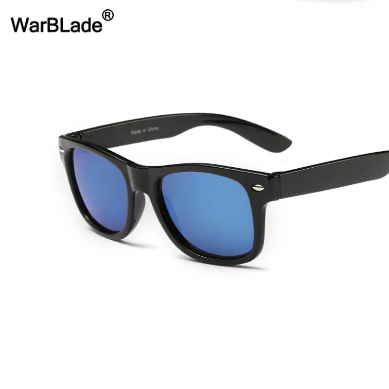 WarBLade Fashion Kids Saulesbrilles Bērni Zēni Meitenes Saulesbrilles UV 400 Aizsardzība Rivet Gafas Anti-UV Baby Saules aizēnojošas brilles