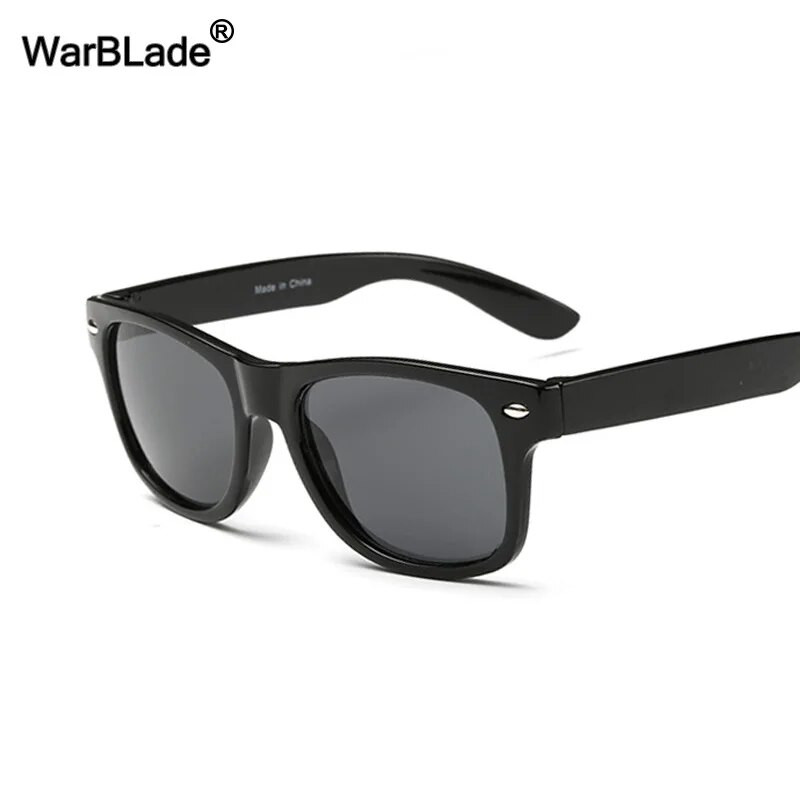 WarBLade Fashion Kids Saulesbrilles Bērni Zēni Meitenes Saulesbrilles UV 400 Aizsardzība Rivet Gafas Anti-UV Baby Saules aizēnojošas brilles