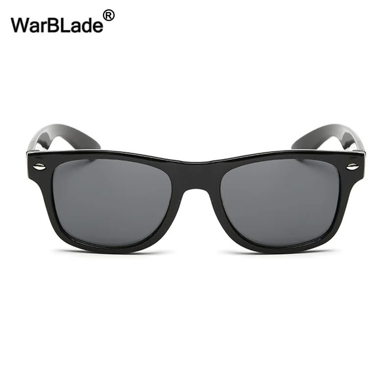 WarBLade Fashion Kids Saulesbrilles Bērni Zēni Meitenes Saulesbrilles UV 400 Aizsardzība Rivet Gafas Anti-UV Baby Saules aizēnojošas brilles