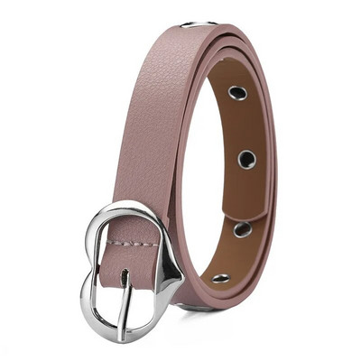 Rozā PU ādas josta Bērnu modes tendence Ikdienišķa greznība Dizains Meiteņu Josta Gothic Punk ins Korejas pin sprādzes korsete melna