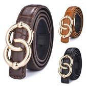 Vīriešu/ sieviešu jostas Dizaineris Metāla sprādze Zēni Meitenes Bērni Ikdienas jostas siksna Jostas džinsiem Bikses Bikses Modes Jostas