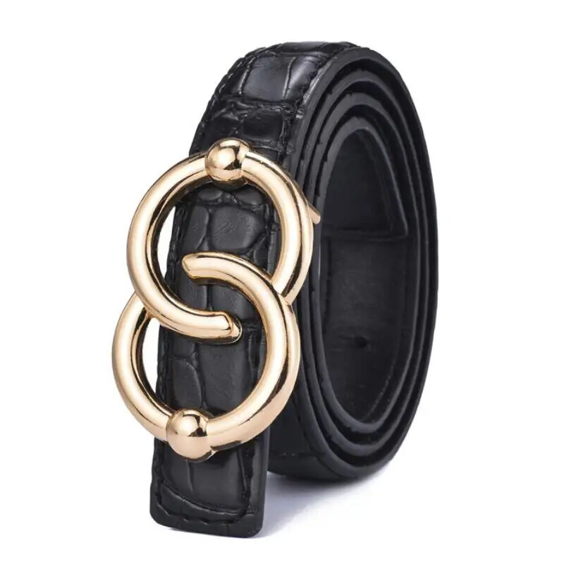 Vīriešu/ sieviešu jostas Dizaineris Metāla sprādze Zēni Meitenes Bērni Ikdienas jostas siksna Jostas džinsiem Bikses Bikses Modes Jostas