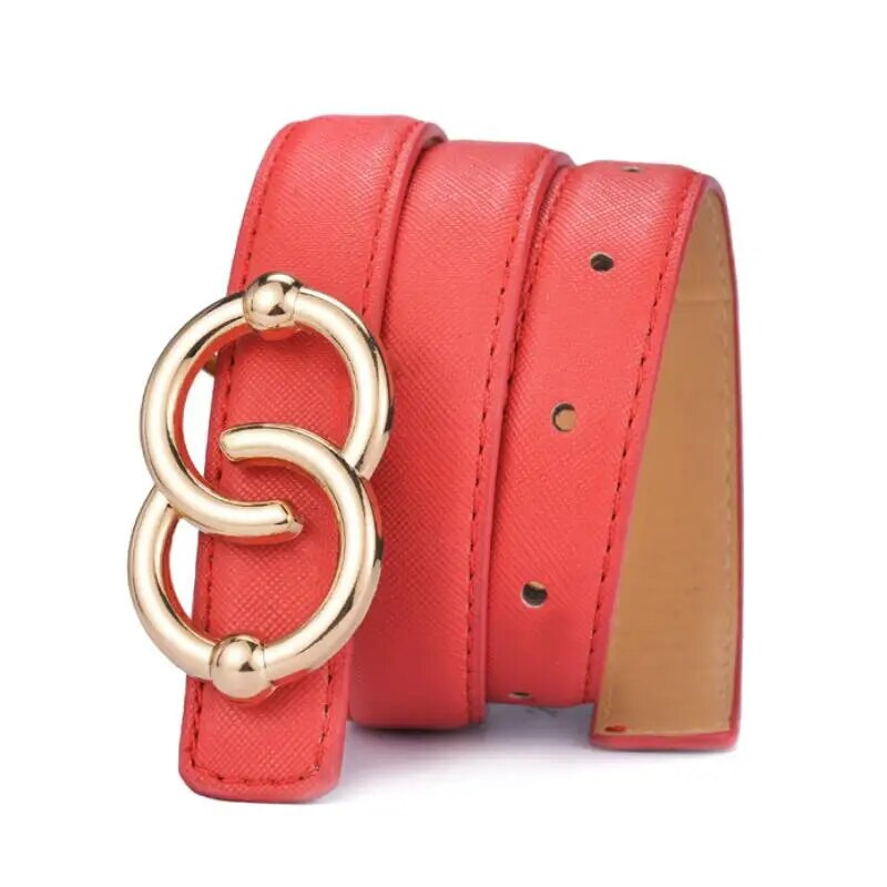 Vīriešu/ sieviešu jostas Dizaineris Metāla sprādze Zēni Meitenes Bērni Ikdienas jostas siksna Jostas džinsiem Bikses Bikses Modes Jostas