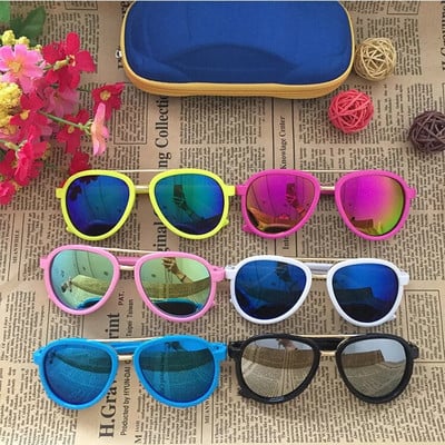 S423 Сладки детски слънчеви очила Suqare Марка за деца Момичета Момчета Слънчеви очила за малко дете Oculos De Sol Infantil
