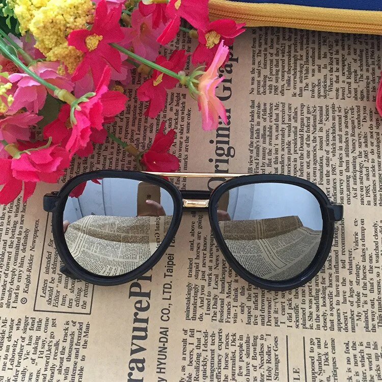 S423 Cute Suqare Bērnu saulesbrilles Zīmols Bērni Meitenes Zēni Toddler Saulesbrilles Oculos De Sol Infantil