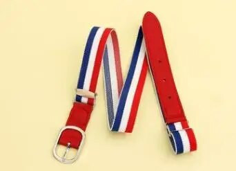 Καυτές εκπτώσεις νέα Classic Boys Girls Leisure Stretch ζώνη για παιδιά νήπια Ρυθμιζόμενες ζώνες για αγόρια και κορίτσια για τζιν παντελόνι (2PSC)