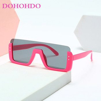 Сладки детски слънчеви очила Правоъгълни модни детски слънчеви очила с половин рамка Защитни нюанси за детски очила Момчета Момичета Очила UV400