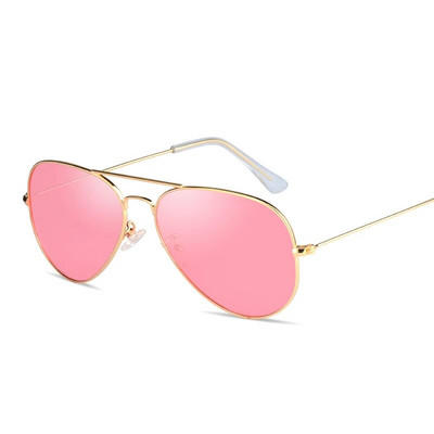 Ochelari de soare polarizați clasici pentru copii Lentile colorate 5-12 ani Ochelari pentru copii Ochelari cu rame metalice UV400