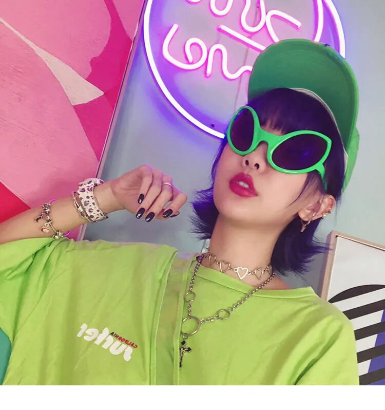 Smieklīgi citplanētiešu kostīmi brilles varavīksnes lēcas ET saulesbrilles Helovīna ballīšu rekvizīti, kā arī aksesuāri pieaugušajiem un bērniem