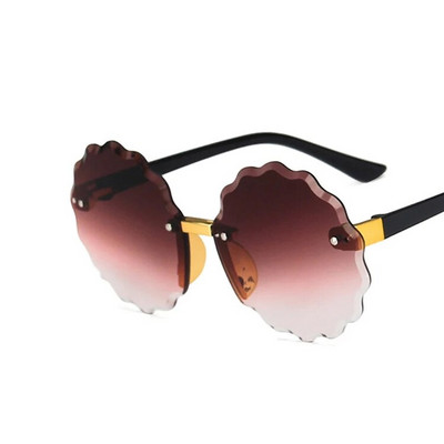 Flower Wave apaļas saulesbrilles zēniem, meitenes bērniem