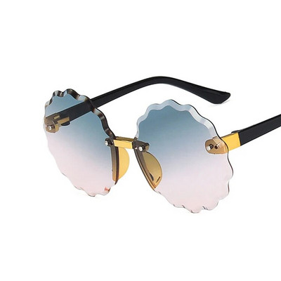 Flower Wave apaļas saulesbrilles zēniem, meitenes bērniem