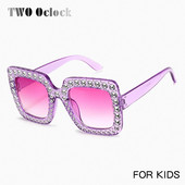 Dječje sunčane naočale UV zaštita Šarene leće Nove dječje zvjezdice četvrtasti suncobrani Djevojčica Dječak Vintage modne princezine sunčane naočale