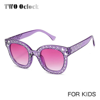 Παιδικά γυαλιά ηλίου Προστασία από υπεριώδη ακτινοβολία Πολύχρωμος φακός Νέος παιδικός αστεράκι τετράγωνο σκίαστρο για κορίτσι αγόρι vintage μόδα Princess γυαλιά ηλίου